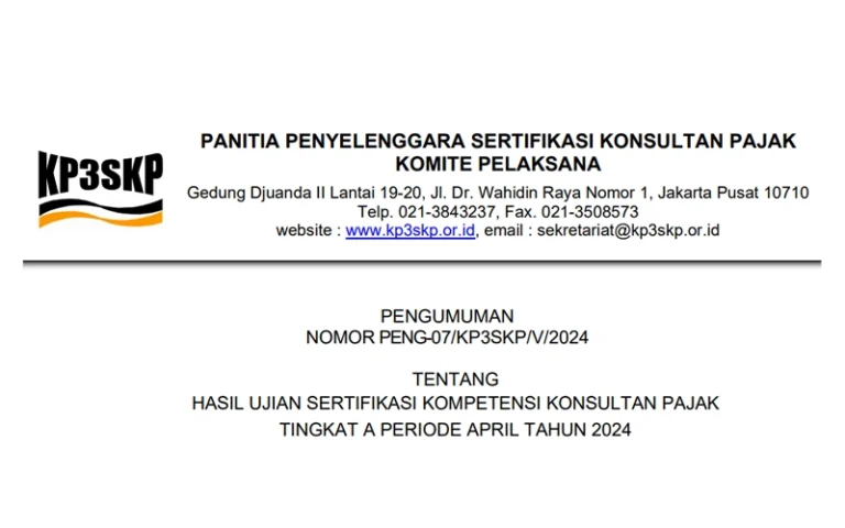 sertifikasi konsultan pajak uskp