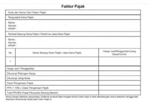 PKP faktur pajak