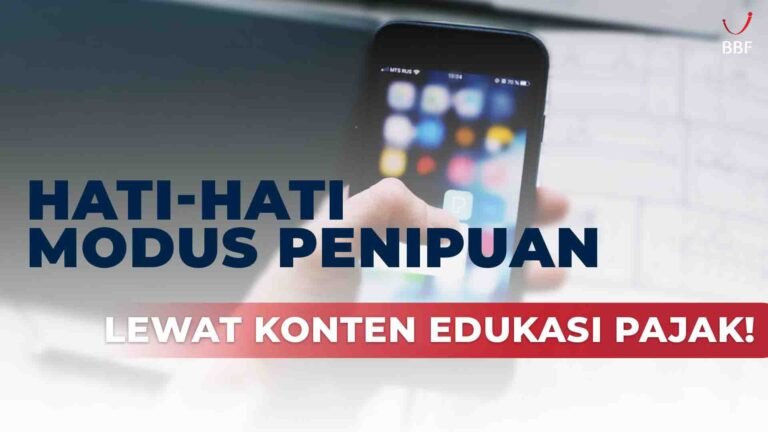 modus edukasi pajak