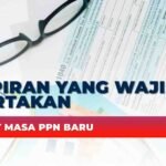 Lampiran yang Wajib Disertakan, Pada SPT Masa PPN Baru