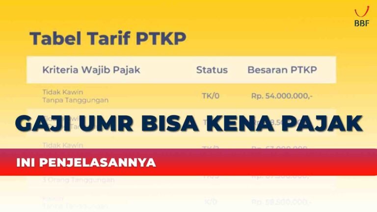 Banyak orang mengira kalau gaji UMR itu “aman” dari pajak.