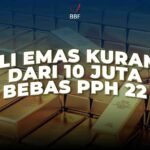 Beli Emas Kurang dari 10 Juta, Bebas PPh 22