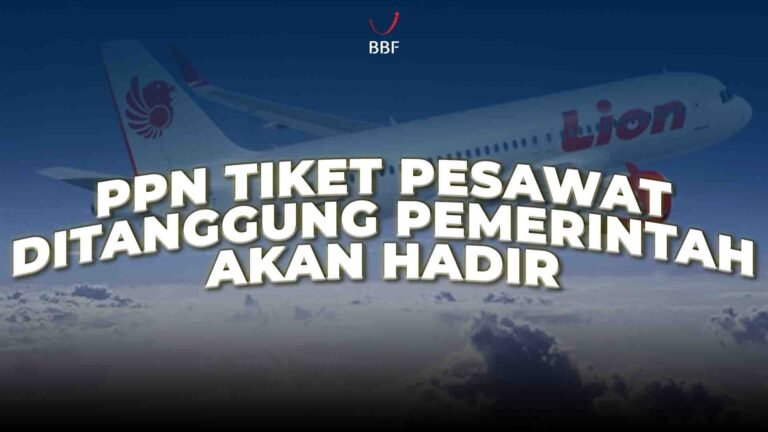 PPN Tiket Pesawat Ditanggung Pemerintah Akan Hadir