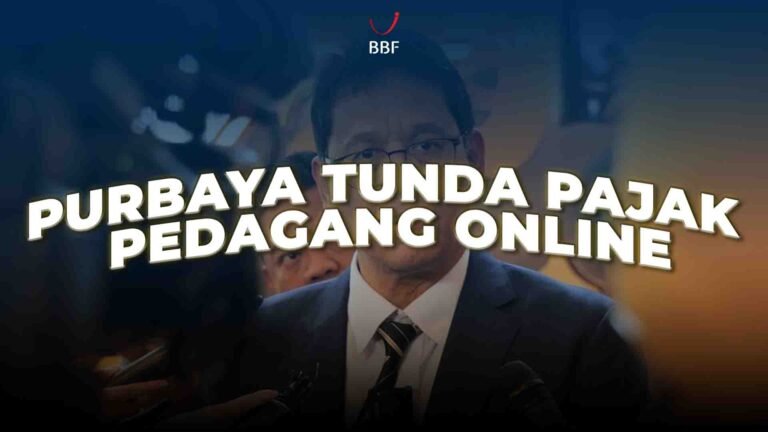 Purbaya Tunda Pajak Pedagang Online