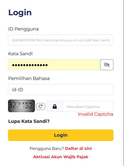 Cara Akses Coretax DJP bagi Orang Pribadi yang Belum Wajib Terdaftar