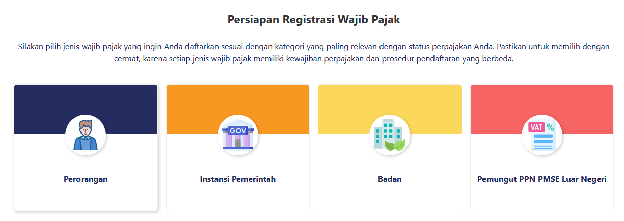 Cara Akses Coretax DJP bagi Orang Pribadi yang Belum Wajib Terdaftar