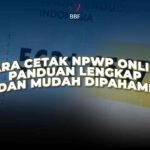 Cara Cetak NPWP Online