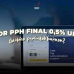 Setor PPh Final 0,5% UMKM, Gak Bisa Pemindahbukuan?