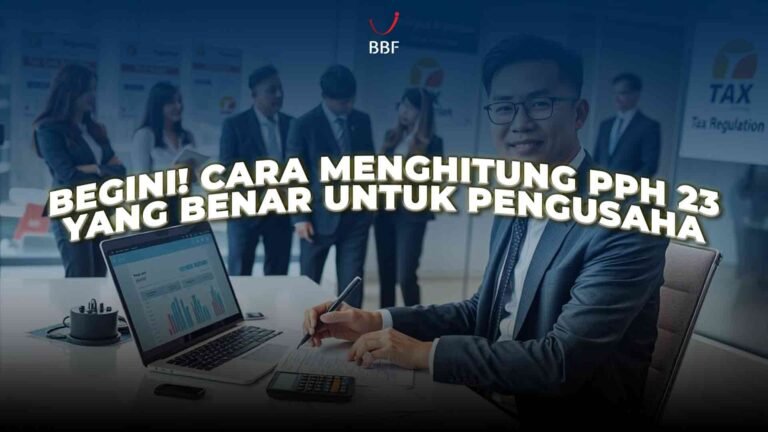 Cara Menghitung PPh 23