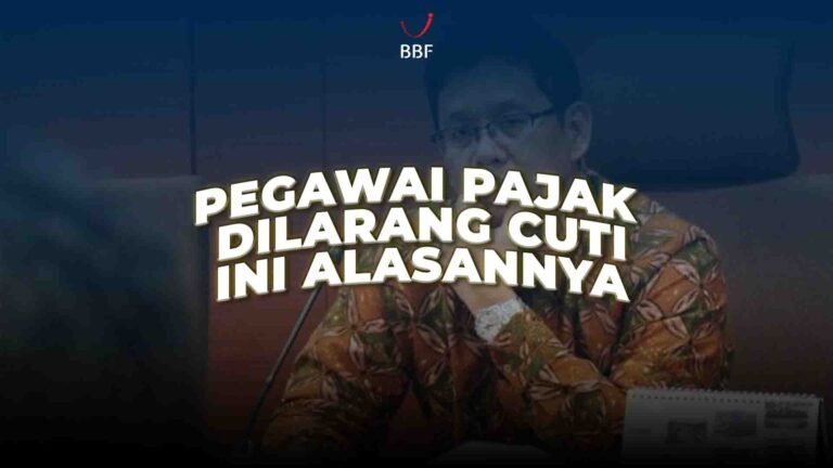 Pegawai Pajak Dilarang Cuti, Karena Belum Capai Target