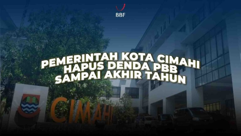 Pemerintah Kota Cimahi, Hapus Denda PBB Sampai Akhir Tahun