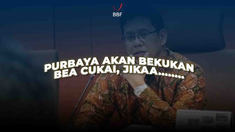 Purbaya Akan Bekukan Bea Cukai, jika....
