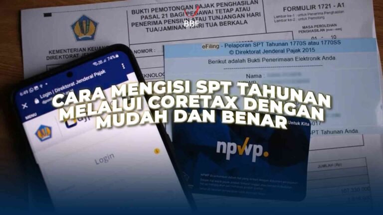 Cara Mengisi SPT Tahunan