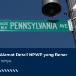 Contoh Alamat Detail NPWP