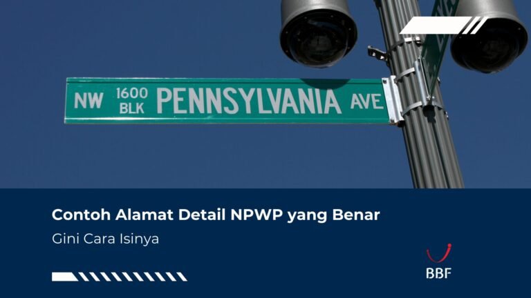 Contoh Alamat Detail NPWP