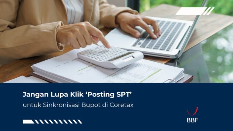 Klik ‘Posting SPT’ untuk Sinkronisasi Bupot di Coretax