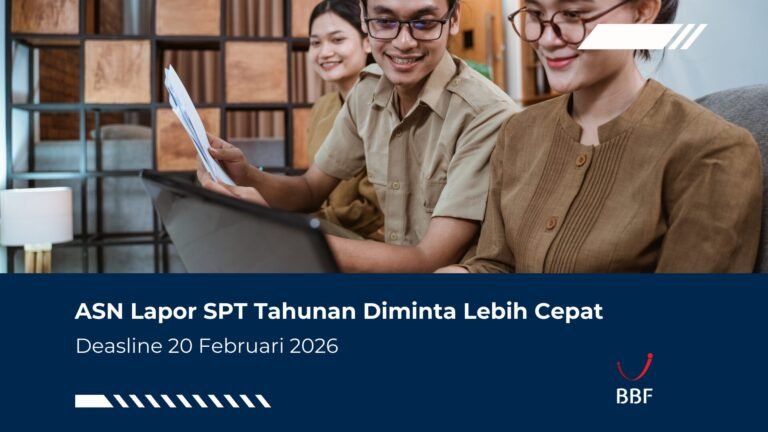 ASN Lapor SPT Tahunan Diminta Lebih Cepat