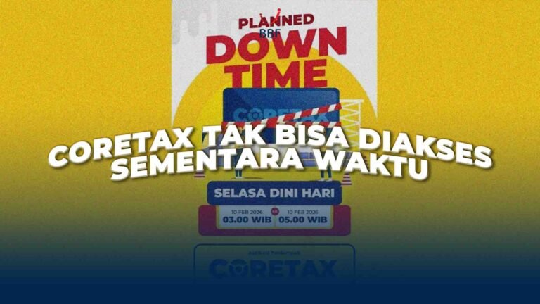 Coretax Tak Bisa Diakses