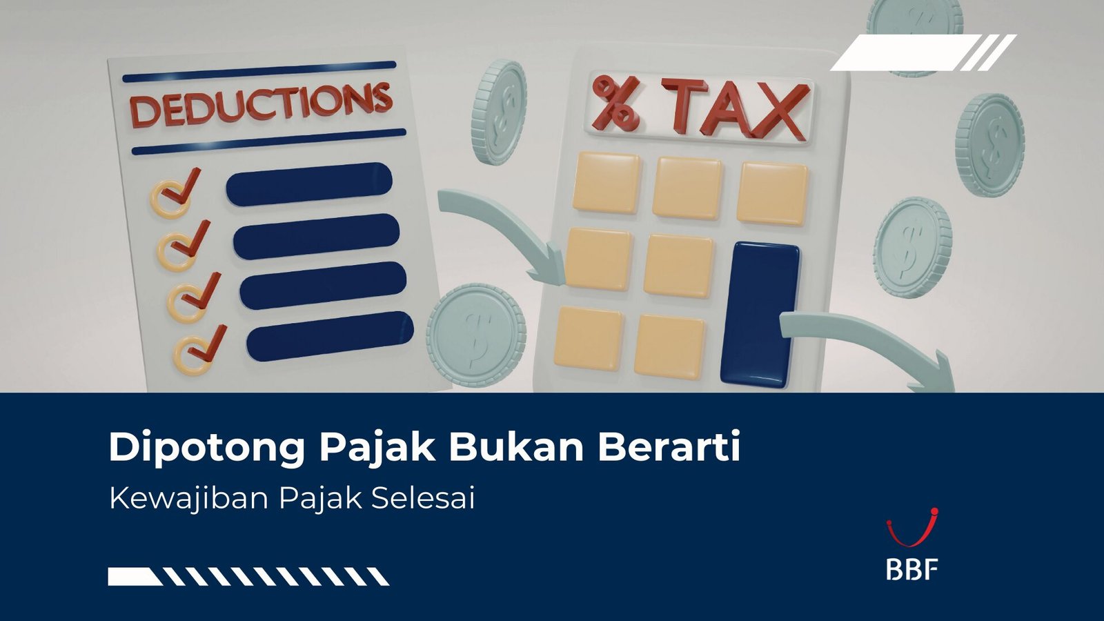 Dipotong Pajak Bukan Berarti Kewajiban Pajak Selesai