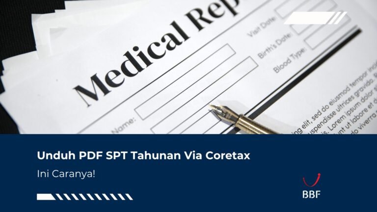 Unduh PDF SPT Tahunan Via Coretax, Ini Caranya