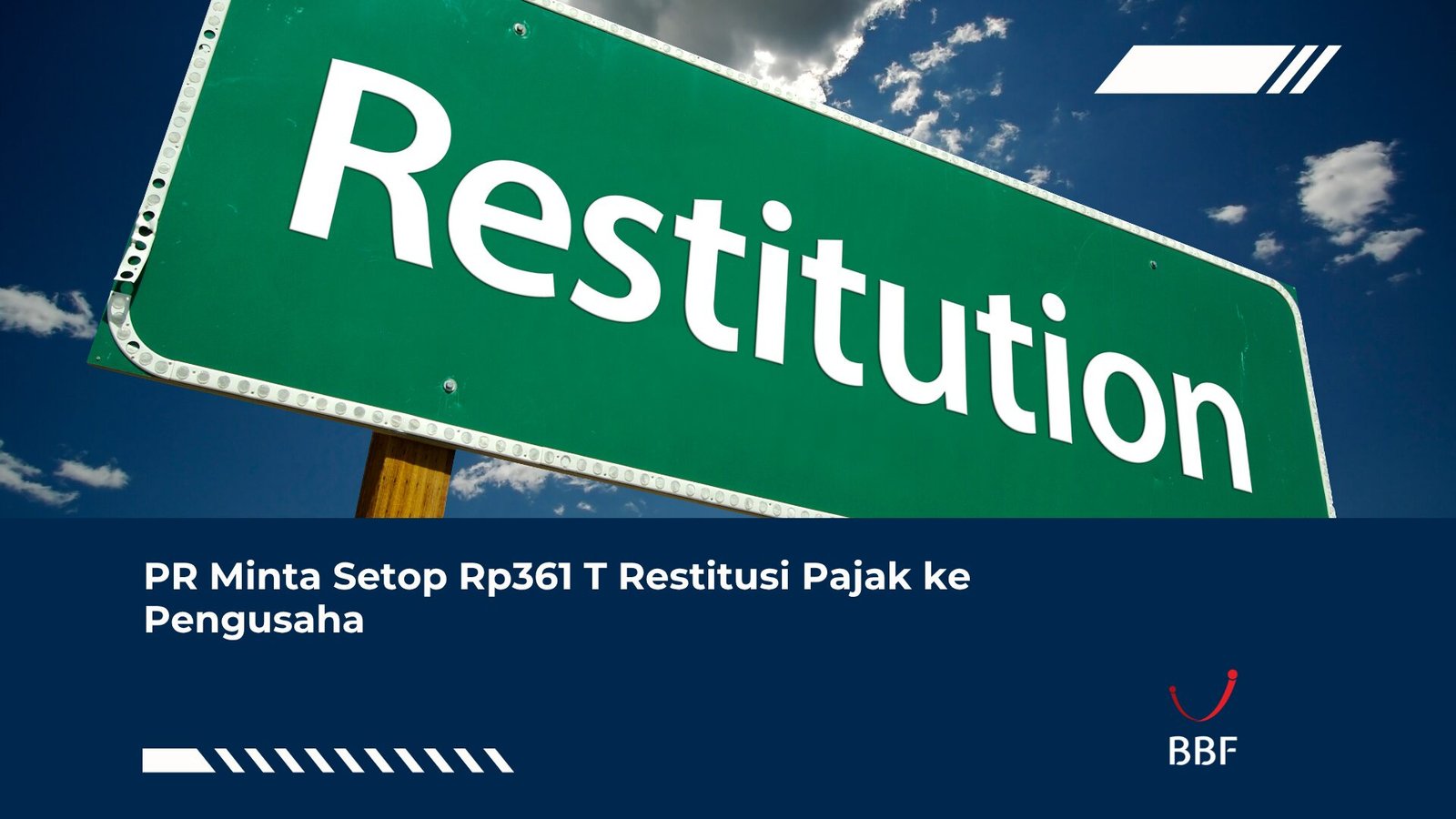 DPR Minta Setop Rp361 T Restitusi Pajak ke Pengusaha