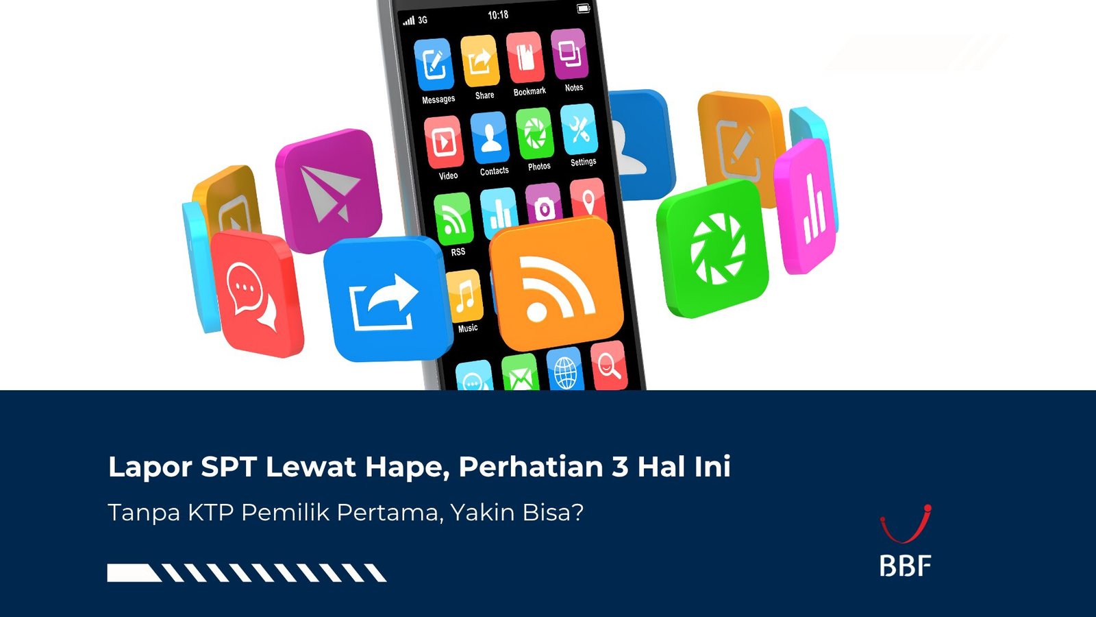 Lapor SPT Lewat Hape, Perhatian 3 Hal Ini