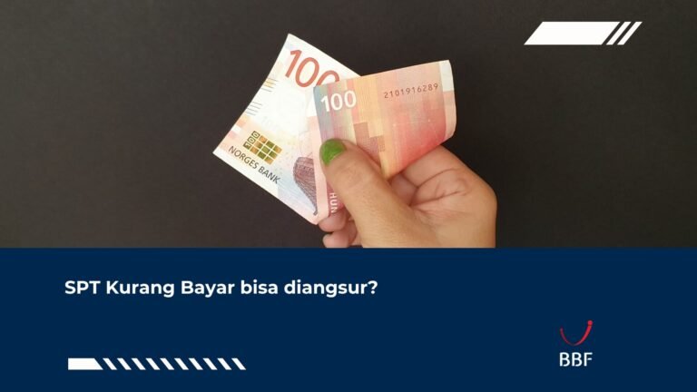 SPT Kurang Bayar Bisa Diangsur?