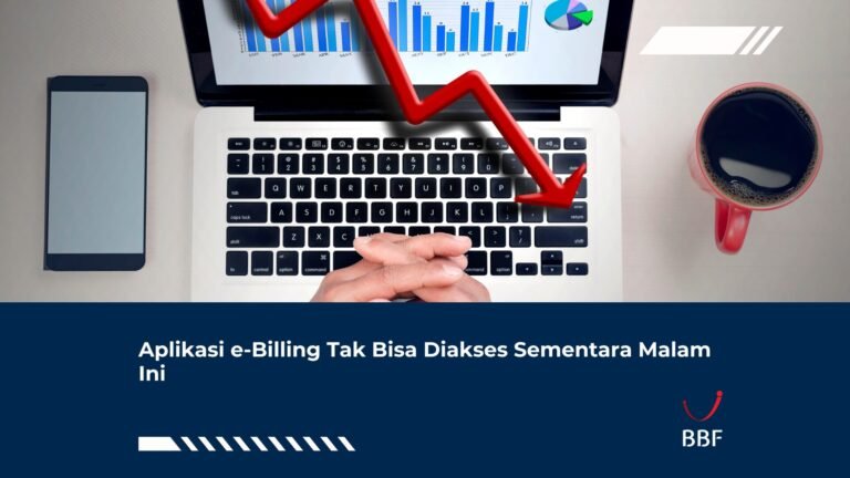 Aplikasi e-Billing Tak Bisa Diakses Sementara Malam Ini