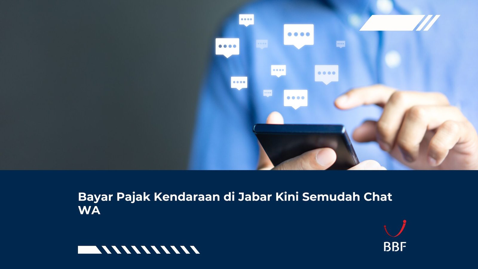 Bayar Pajak Kendaraan di Jabar Kini Semudah Chat WA