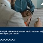 Wajib Pajak Dormant Kembali Aktif, Setoran Pajak Tembus Rp20,63 Triliun