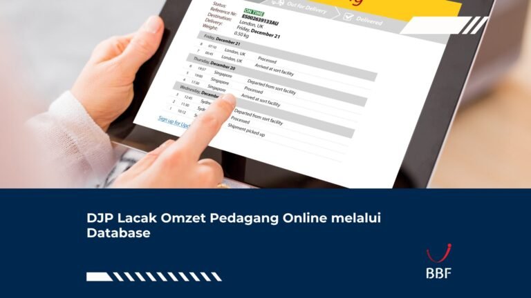 DJP Lacak Omzet Pedagang Online melalui Database