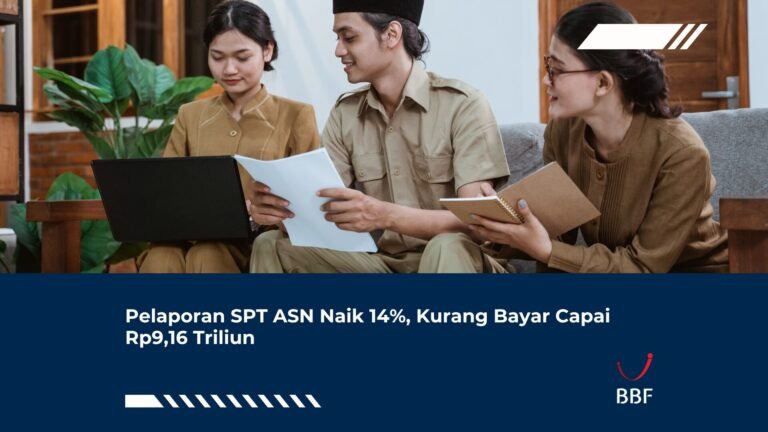 Pelaporan SPT ASN Naik 14%, Kurang Bayar Capai Rp9,16 Triliun