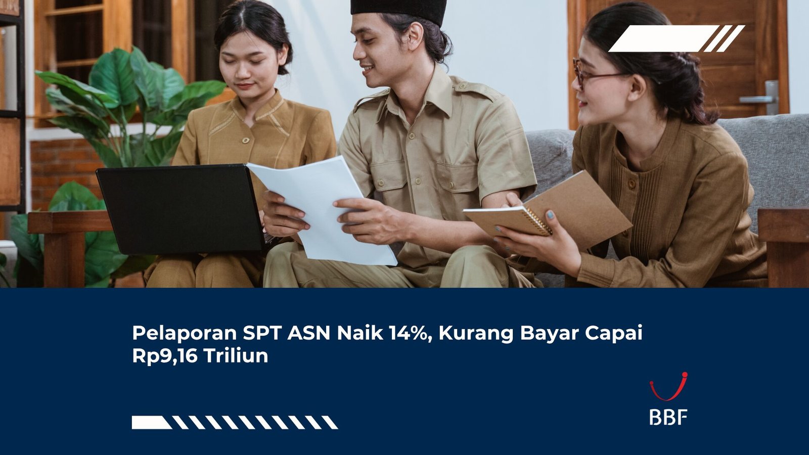 Pelaporan SPT ASN Naik 14%, Kurang Bayar Capai Rp9,16 Triliun