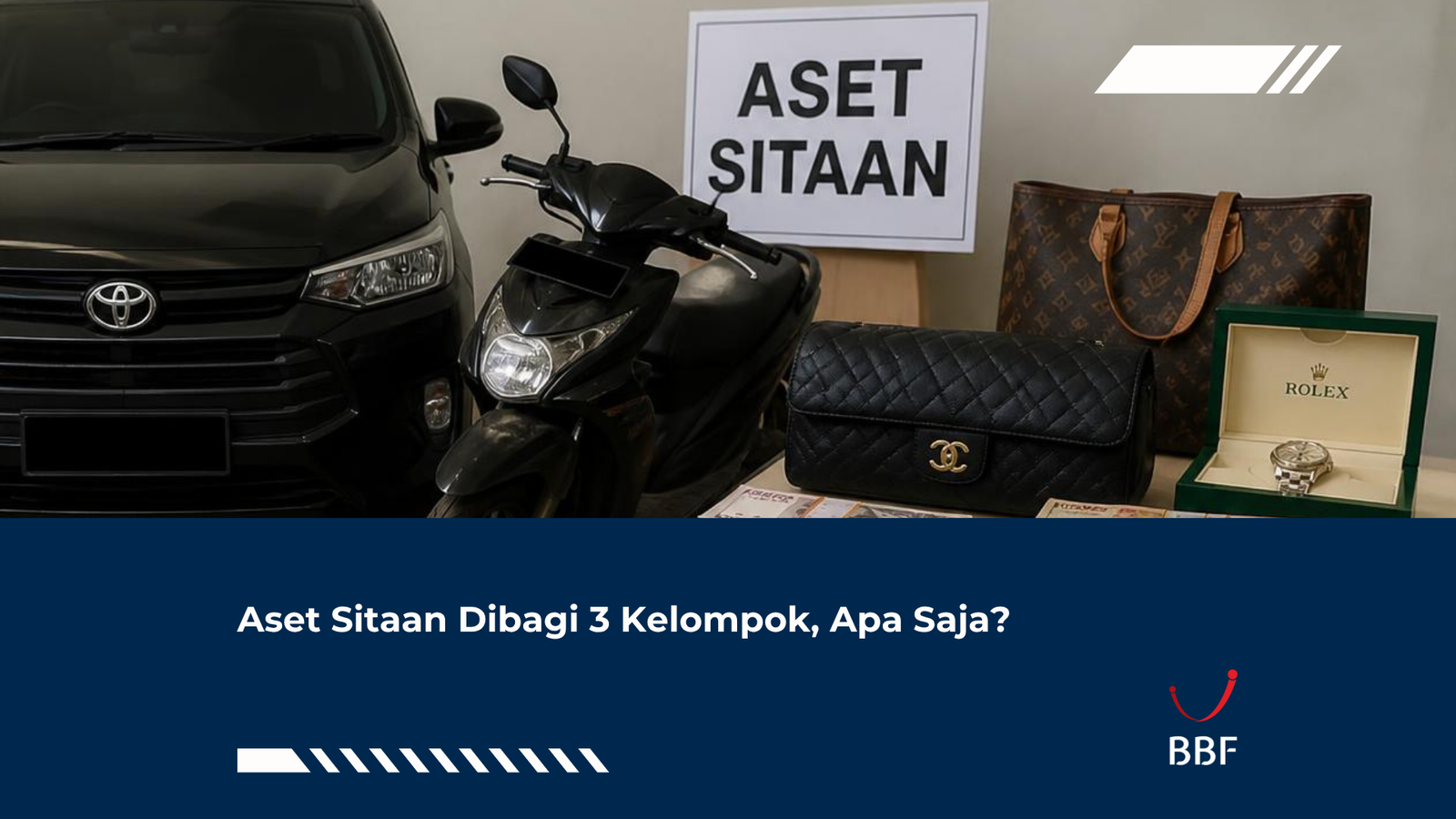 Aset Sitaan Dibagi 3 Kelompok, Apa Saja?