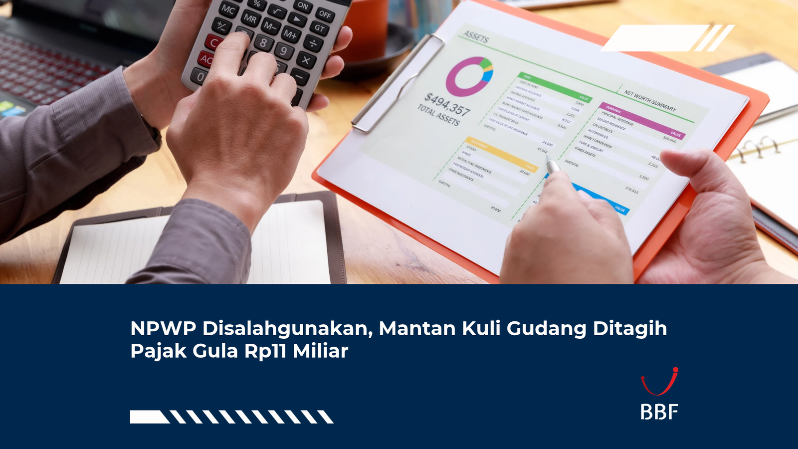 NPWP Disalahgunakan, Mantan Kuli Gudang Ditagih Pajak Gula Rp11 Miliar