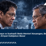 Purbaya vs Suahasil: Beda Menteri Keuangan, Beda Arah Empat Kebijakan Besar